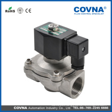 HK07 cf8m female thread water check solenoid valves